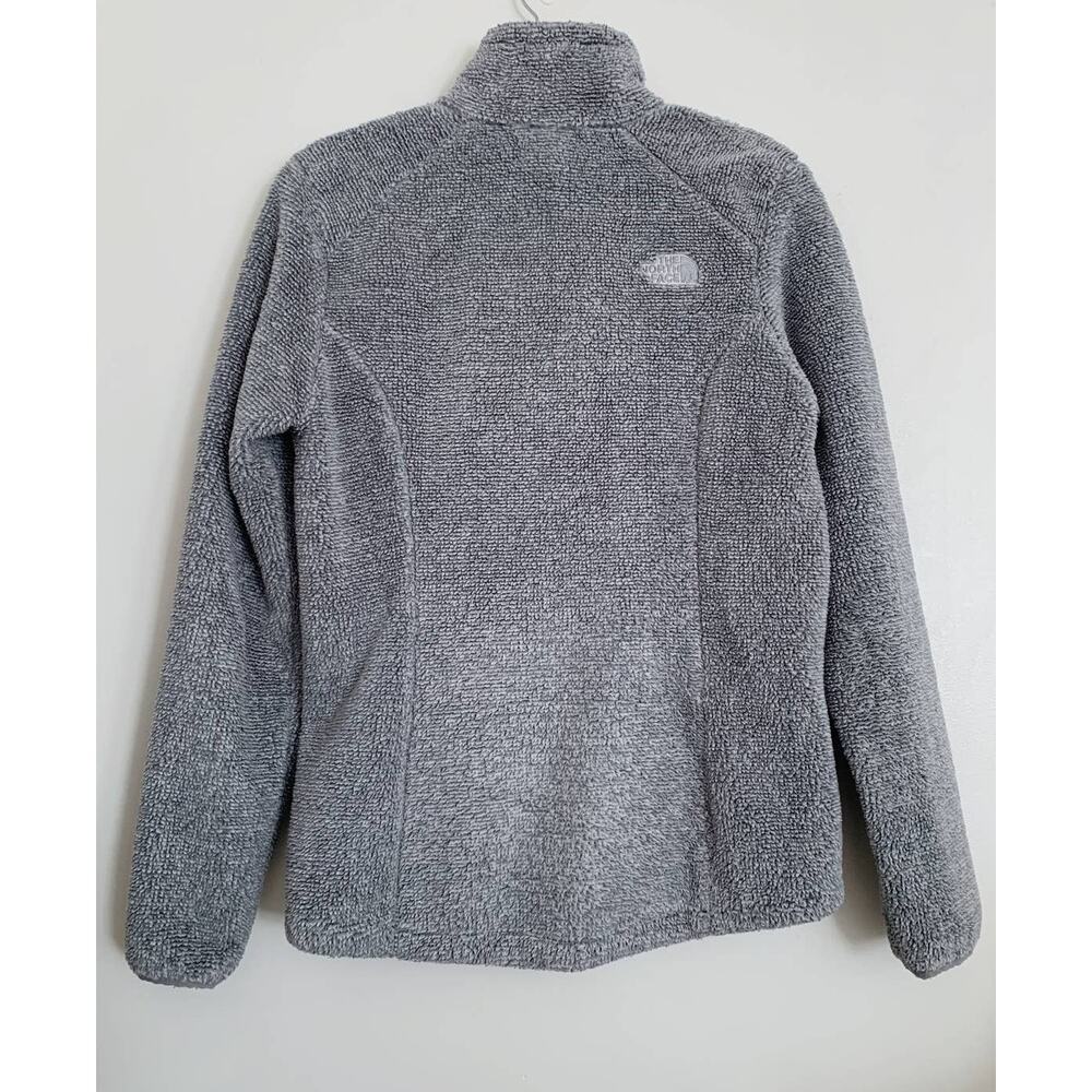 Light Grey The North Face Osito Fleece Full Zip Jacket M - Picture 4 of 5